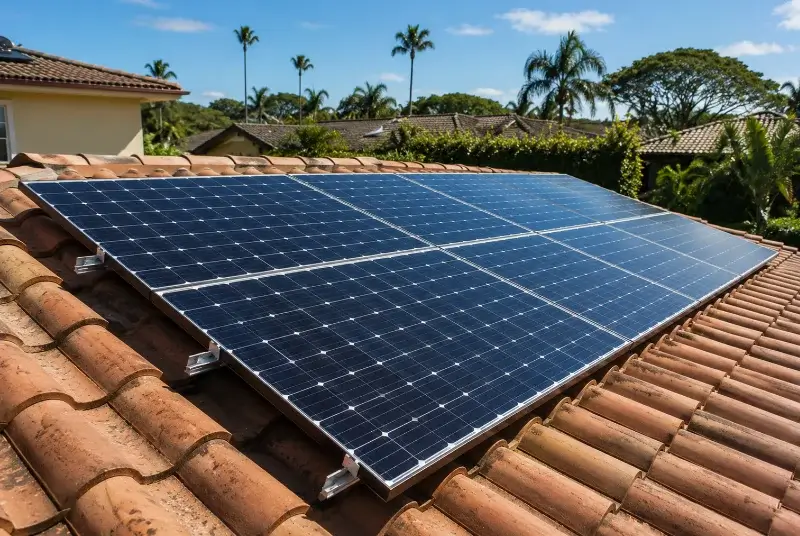 Installation de panneaux solaires à Bonnemain